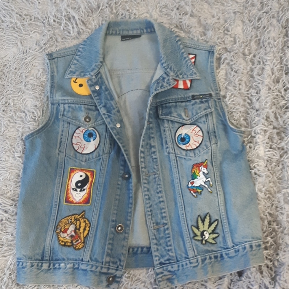 Vintage custom DKNY vest Blim